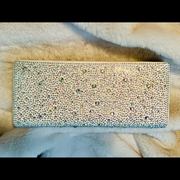 LE CHATEAU CLUTCH PURSE, wedding or grad - Picture 5 of 6